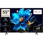 TCL 55P7K 55'' 139 Ekran Uydu Alıcılı 4K Ultra HD QLED Google TV thumbnail 1