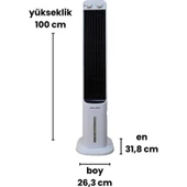 Ec 50 Btr Buharlı Uzaktan Kumandalı Kule Tipi Vantilatör thumbnail 2