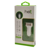 Helt HT-16 5W 2 Çıkışlı Micro Kablo + Araç Şarj Aleti NT-14573 thumbnail 4
