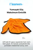 Kleanwin Rhea 50x70Cm 600 GSM Mikrofiber Oto Kurulama Bezi – Ev ve Araç İçin Profesyonel Temizlik Bezi thumbnail 6