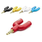 Hadron HN4612K Plastik 20 Cm Mikrofon + Kulaklık To Audio Kablo NT-90153 thumbnail 1