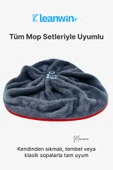Kleanwin Maxima Gri Mega Boy Mikrofiber Havlu Mop Ucu – Yer Silme Mopu, İz Bırakmayan Temizlik Mopu thumbnail 2
