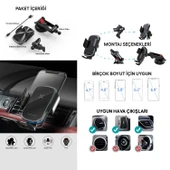 Nettech NT-CHC31 15W Araç içi Araç Camı Etkili Telefon Tutucu NT-CHC31 thumbnail 2