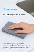 Kleanwin GridPro 3’lü Mikrofiber Mutfak Bezi 40x40 cm – Çok Amaçlı İz Bırakmayan Temizlik Bezi thumbnail 5