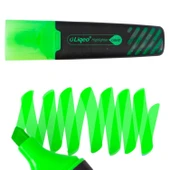 Liqeo Liquid Flat Fosforlu Kalem (H-3128) 12 Adet Pembe thumbnail 5