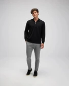 Ellesse Erkek Polo Sweatshirt EM601-BK thumbnail 2