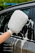Kleanwin HydroGlove Pro Ultra Yumuşak Mikrofiber Oto Yıkama Eldiveni – Çizmez, Tüy Bırakmaz, Süper Emici thumbnail 4