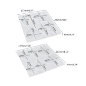 Epoksi Noel Dekorasyon Süsleri Silikon Kalıbı 12 Li (2 Parça) thumbnail 2