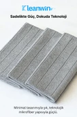 Kleanwin GridPro 3’lü Mikrofiber Mutfak Bezi 40x40 cm – Çok Amaçlı İz Bırakmayan Temizlik Bezi thumbnail 2