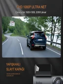 1080P WiFi Mini Araç Kamerası 170 Derece Geniş Açı Gece Görüş Döngüsel DVR Kayıt Dash Cam thumbnail 3