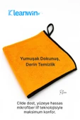 Kleanwin Rhea 50x70Cm 600 GSM Mikrofiber Oto Kurulama Bezi – Ev ve Araç İçin Profesyonel Temizlik Bezi thumbnail 2