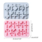 Silikon Hac Şekilleri Çikolata Ve Jelibon Kalıbı 12 Li thumbnail 2