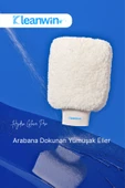 Kleanwin HydroGlove Pro Ultra Yumuşak Mikrofiber Oto Yıkama Eldiveni – Çizmez, Tüy Bırakmaz, Süper Emici thumbnail 6