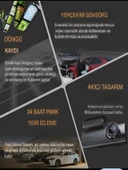 1080P WiFi Mini Araç Kamerası 170 Derece Geniş Açı Gece Görüş Döngüsel DVR Kayıt Dash Cam thumbnail 4