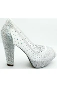 Kadın Sedef Taşlı Abiye Topuklu Ayakkabı 586398 thumbnail 2