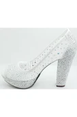 Kadın Sedef Taşlı Abiye Topuklu Ayakkabı 586398 thumbnail 3