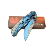 Sibirya Bozkurt Çakı Mavi thumbnail 2