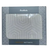 Özdilek Prestige Kalın Embos Çift Kişilik Battaniye (220x240)-Gri Yeni thumbnail 2