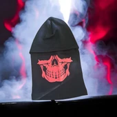 Termal Kırmızı Kurukafa Baskılı Kar Maskesi thumbnail 1