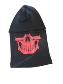 Termal Kırmızı Kurukafa Baskılı Kar Maskesi thumbnail 3