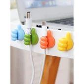 El Şeklinde Kablo Tutucu 10 Adet thumbnail 2