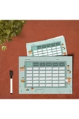 Uraz Defter Okul Ders Programı Planlayıcı Yaz-Sil Pvc Poster 21x30 cm - 1
