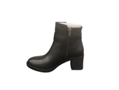 Ventes 9061512Z Yandan Fermuarlı 6 cm Kalın Topuk Günlük Kadın Bot - 2