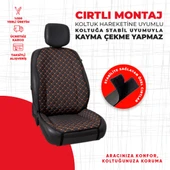 Turuncu Kapitone Siyah Jakar Dokuma thumbnail 3