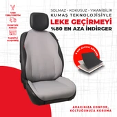 Düz Gri Jakar Dokuma thumbnail 4