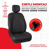 Beyaz Kapitone Siyah Jakar Dokuma thumbnail 3