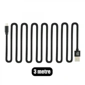 Nettech NT-DC02 İp Örgü 300 Cm Micro Şarj ve Data Kablosu NT-31111 thumbnail 2
