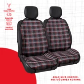 Kırmızı Gti Desen Jakar Dokuma thumbnail 1