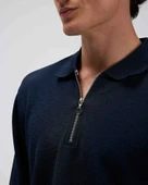 Ellesse Erkek Polo Sweatshirt EM601-NV thumbnail 2