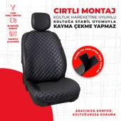 Mavi Kapitone Siyah Suni Deri thumbnail 3