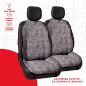 Gri Cam Kırığı Jakar Dokuma Minder thumbnail 1