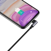 Helt HT-DC13 PD 45W İp Örgü 100 Cm Type-C To Type-C Şarj ve Data Kablosu NT-31291 thumbnail 2