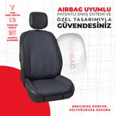 Mavi Kapitone Siyah Jakar Dokuma thumbnail 2