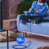 Nettech NT-DC02 İp Örgü 300 Cm Micro Şarj ve Data Kablosu NT-31111 thumbnail 4