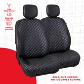 Mavi Kapitone Siyah Suni Deri thumbnail 1