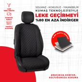 Siyah Kapitone Siyah Jakar Dokuma thumbnail 4