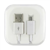 Nettech Powerline Seri Plastik 100 Cm Micro Şarj ve Data Kablosu VR-18365 thumbnail 3