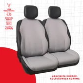 Düz Gri Jakar Dokuma thumbnail 1