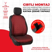 Bordo Damarlı Jakar Dokuma thumbnail 3