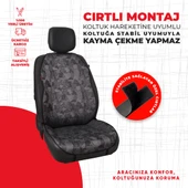 Füme Cam Kırığı Jakar Dokuma Minder thumbnail 3