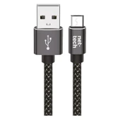 Nettech NT-DC02 İp Örgü 300 Cm Micro Şarj ve Data Kablosu NT-31111 thumbnail 1