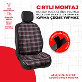 Kırmızı Gti Desen Jakar Dokuma thumbnail 3