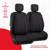 Siyah Kapitone Siyah Jakar Dokuma thumbnail 1