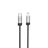 Nettech NT-DC46 30W Plastik 100 Cm Type-C To Lightning Şarj ve Data Kablosu NT-108317 thumbnail 1