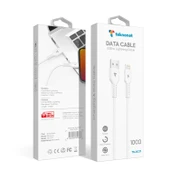 Teknonet TN-DC17 Plastik 100 Cm Lightning Şarj ve Data Kablosu NT-96629 thumbnail 3