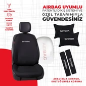 Chevrolet Spark Nakışlı Minder Seti thumbnail 2